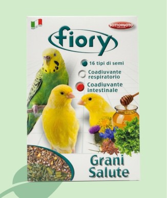 Fiory Grani Salute 300 g | Suplemento Respiratorio e Intestinal Aves
