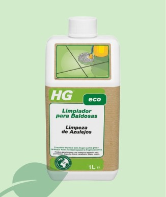 HG Eco Limpiador Baldosas y Gres 1 L | Brillo Sin Marcas