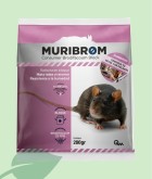 Muribrom Raticida Cebo en Bloque 200 g | Resistente a Humedad