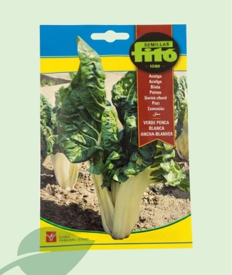 Semillas Acelga Verde Blanver Fitó 25g | Formato Grande