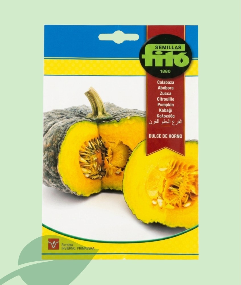 Semillas Calabaza Dulce de Horno Fitó 6g | 18-60 Semillas