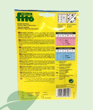 Llavors Carbassa Cacauet Butternut Fitó 10g | 30-100 Llavors