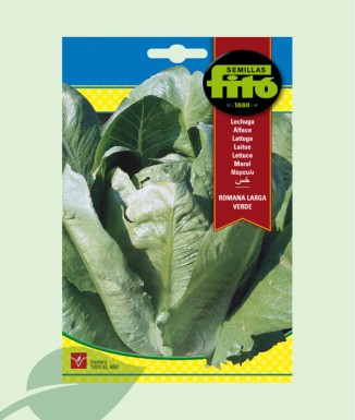 Semillas Lechuga Romana Larga Verde Fitó 6g | 3000 Semillas