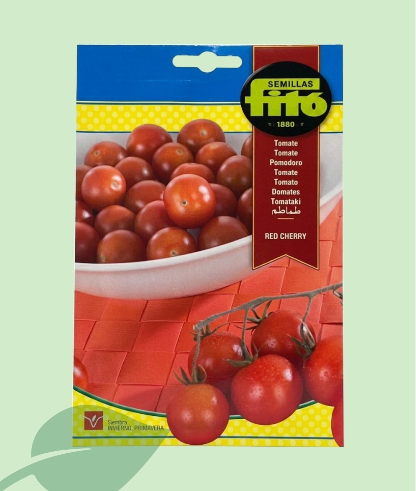 Semillas Tomate Cherry Red Fitó 1g | Tomate Dulce para Huerto