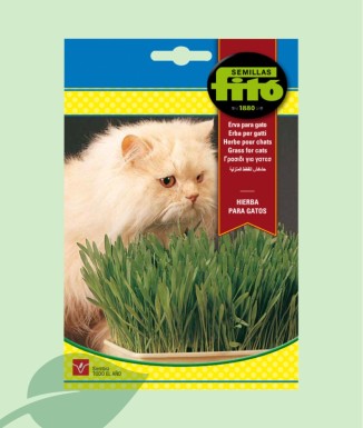 Semillas Hierba para Gatos Fitó 20g | Purgante Natural Felino