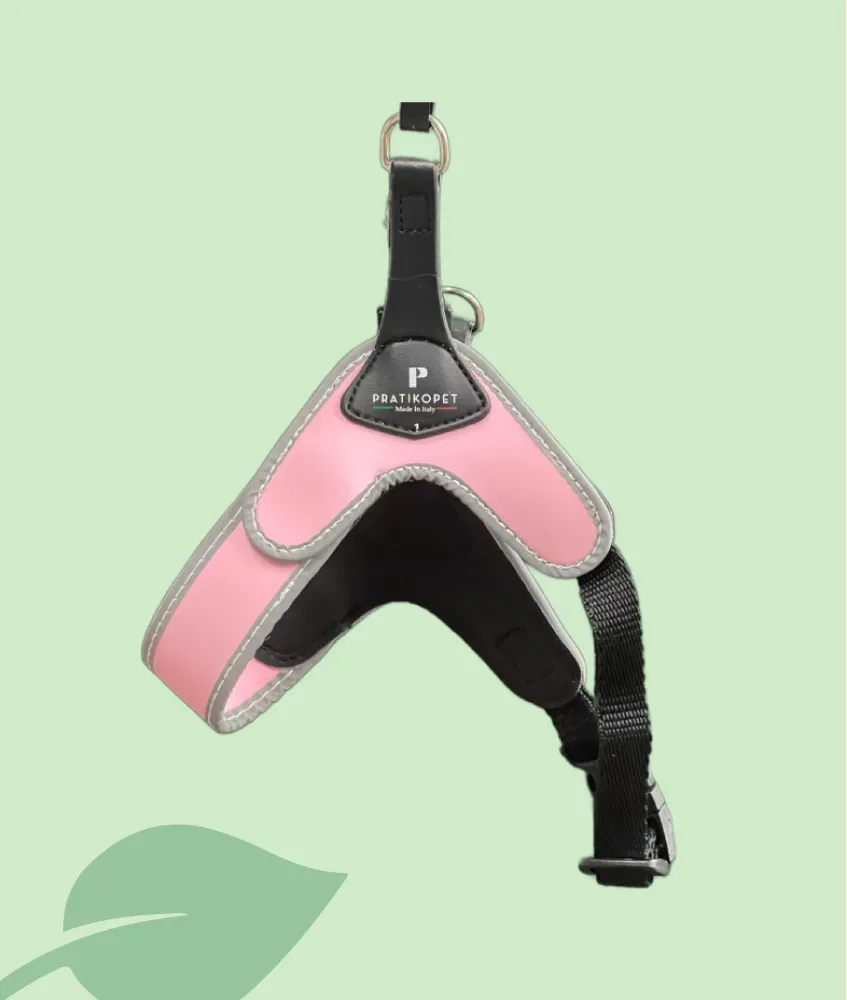 Arnés PratikoPet – azul o rosa liso para perros