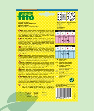 Llavors Blat de Moro Jubilee Fitó (10g) | Moresc Dolç