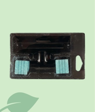 Novar Kit Rat Trampa Portacebos + 2 Bloques 20g | Raticida Seguro