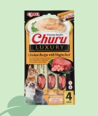 Churu Cat Luxury Carn de Wagyu i Pollastre 4x14g | Inaba Gourmet