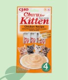Churu For Kitten Pollastre 4x14g | Snack Cremós per a Gatets