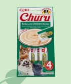 Churu Cat Atún con Pollo 4x14g | Inaba Snack Cremoso
