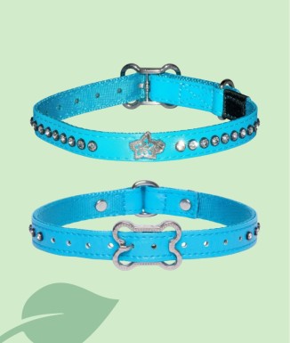 Rogz Luna Blue - Collar Blau per a Gossos | XS-S-M