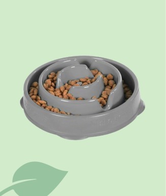 Outward Hound Slo Bowl Gris Mitjana/Mini | Antidevoradora