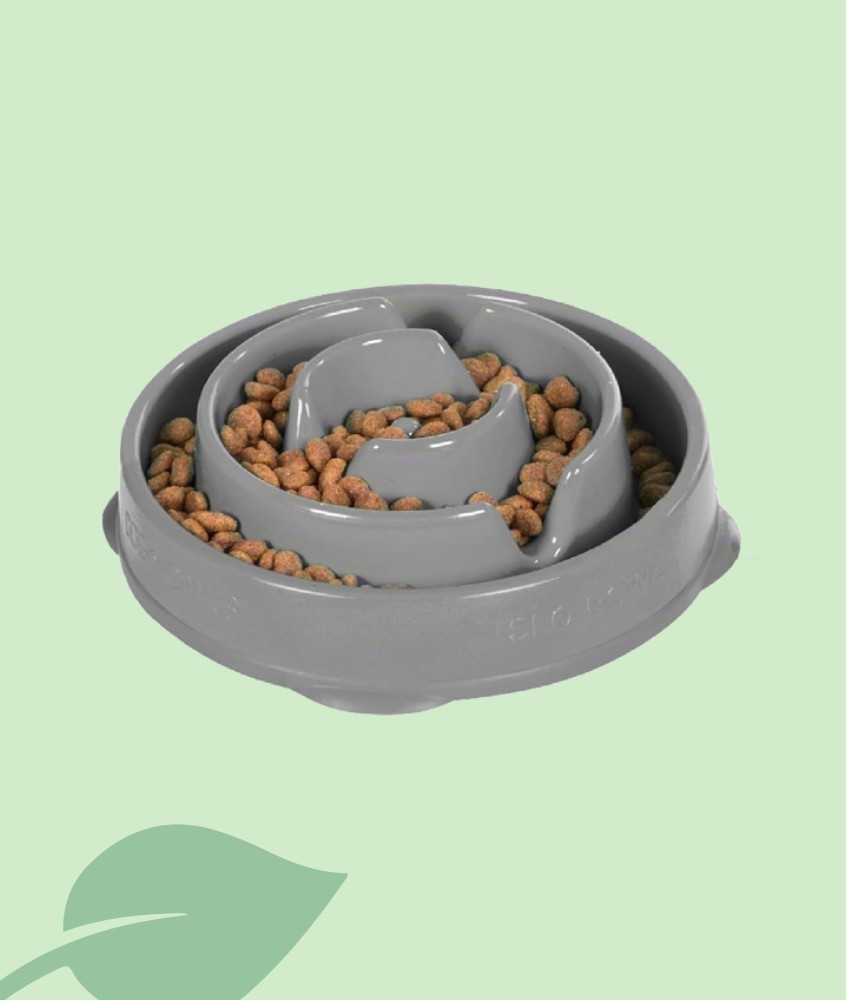 Outward Hound Slo Bowl Gris Mitjana/Mini | Antidevoradora