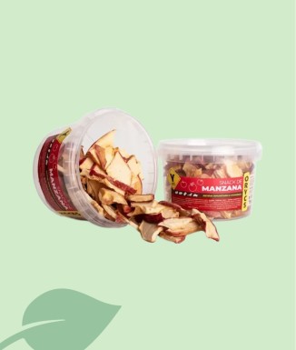 Miniorycs Snack Manzana 75 g | Natural para Mascotas