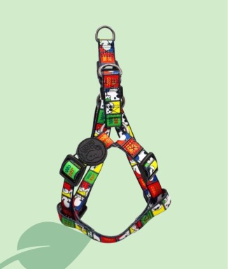 ZOOZ PETS Snoopy - Arnés Multicolor para Perros