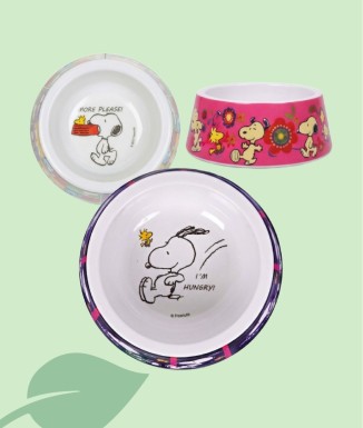 ZOOZ PETS Snoopy - Comedero Melamina 380 ml Talla S