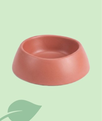 CAMON - Comedero de Bambú para Perros | 200-500 ml