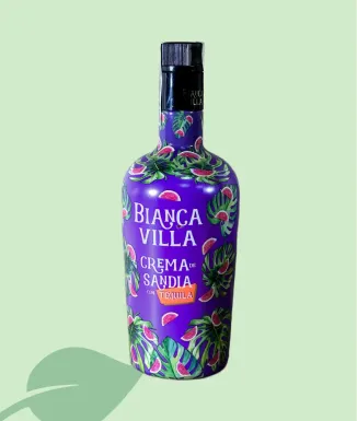 Bianca Villa Crema de Sandía con Tequila 70 cl – Licor Frutal