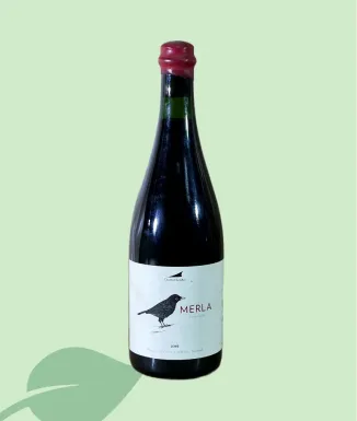 D.O. Alella Merla – vi negre ecològic sense sulfits 75 cl