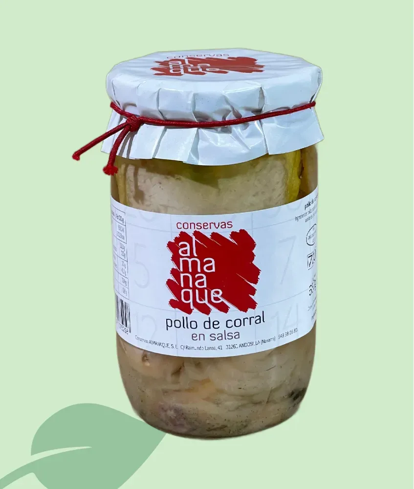 Pollo de Corral Almanaque 720 ml – Conserva Tradicional