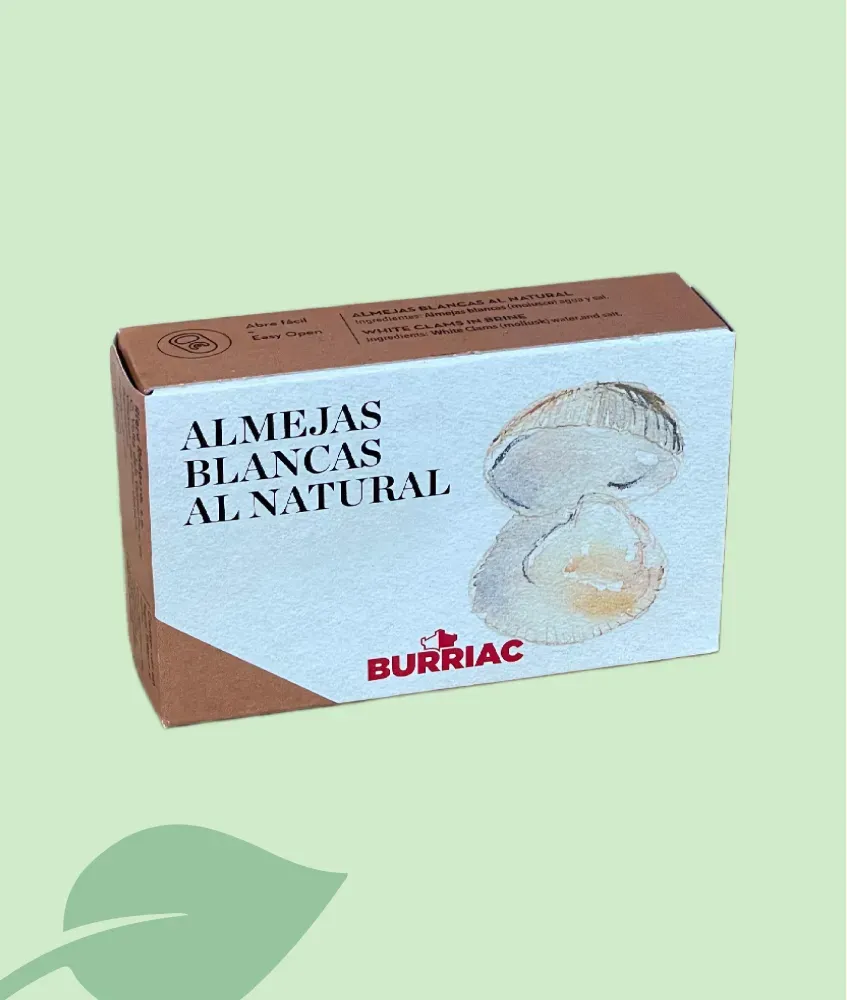 Cloïssa blanca al natural Burriac – Conserve gourmet