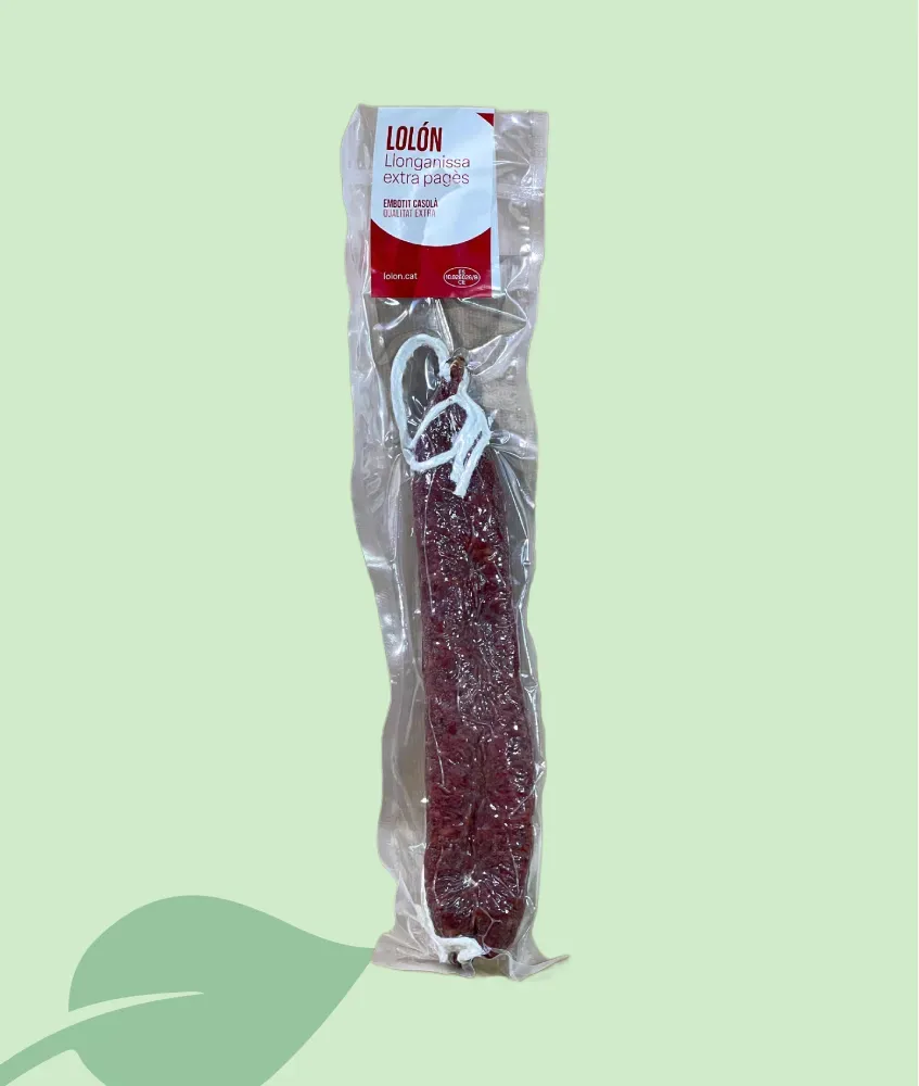 Llonganissa artesanal 1 unidad – Embutido curado tradicional