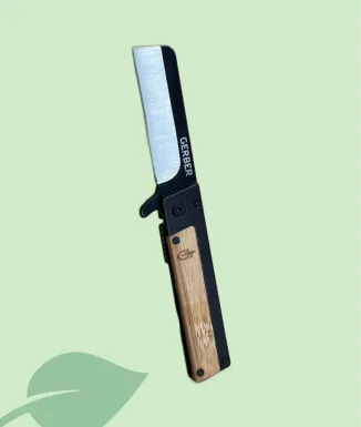 Navaja Gerber Quadrant Bamboo – Plegable EDC con mango de bambú