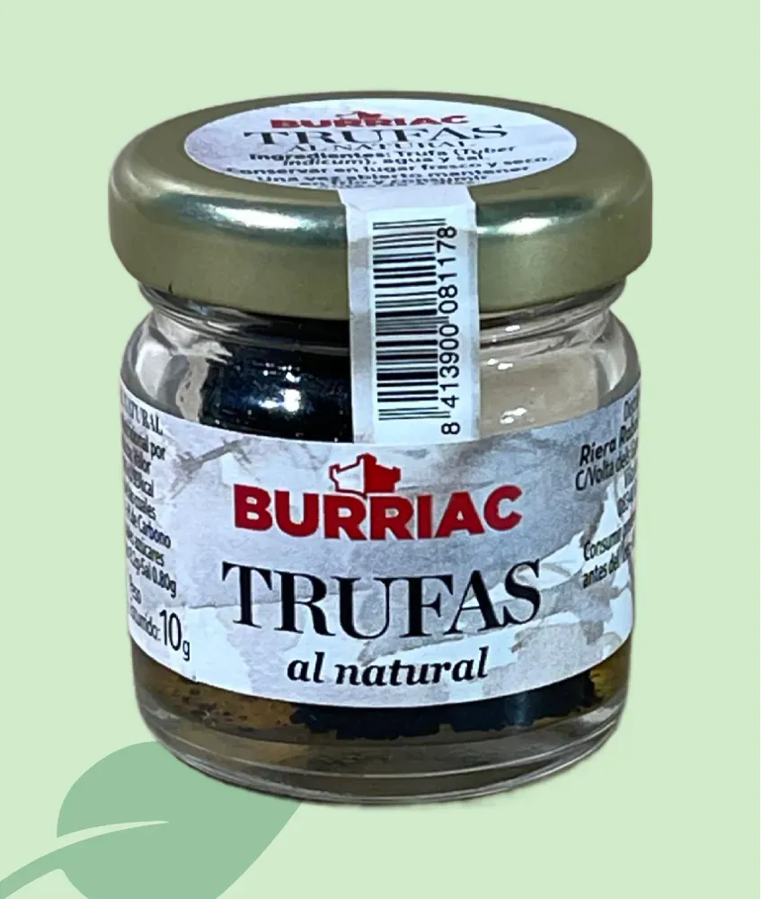 Burriac Tòfona Negra Natural 1/24 10 g – tòfona gourmet