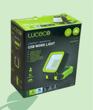 Llum de treball recarregable USB LUCECO – Compact Magnetic 750 lm