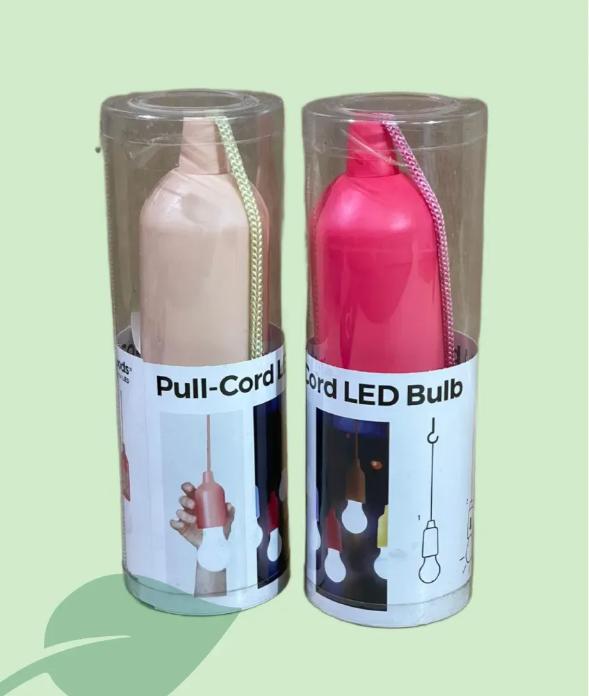 InnovaGoods Pull‑Cord LED Bulb Bulby – Lámpara LED portátil