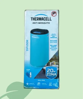 Thermacell antimosquits difusor verd i blau per a exterior