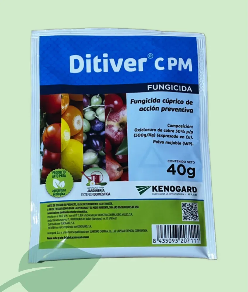 Ditiver C PM fungicida 40 g i 500 g – preventiu de cobre