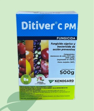 Ditiver C PM fungicida – 40 g y 500 g preventivo de cobre