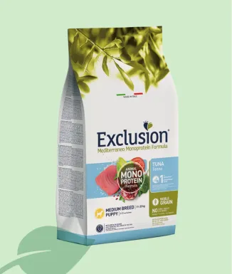 Exclusion Adult Tuna Large 3kg y 12kg Pienso Perros Adultos