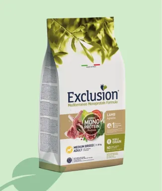 Exclusion Lamb Adult – Pienso de Cordero para Perros (3 kg / 12 kg)