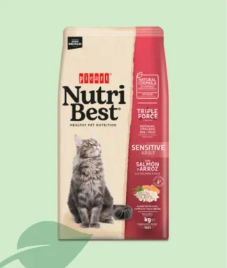 Nutribest Cat Adult Sensitive Salmón y Arroz 2 kg / 15 kg