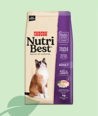 Nutribest Cat Adult Pollo y Arroz Pienso Gatos 2 kg / 15 kg