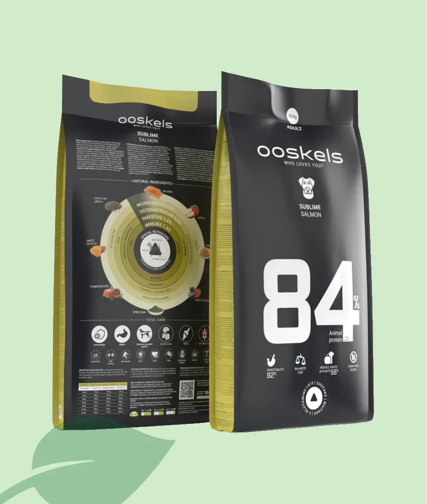 Ooskels 84% Adult Salmon Pienso Grain Free Perros