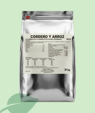 SIRIUS LAMB PLATA - Pinso de Xai i Arròs 30/16 - 20 kg