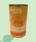 Natur Vall Pollo Lata 1240 g Comida Húmeda para Perros