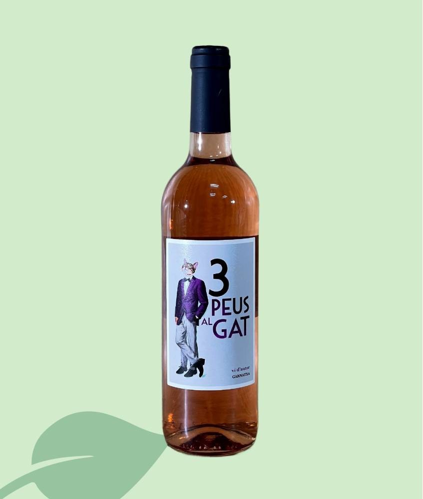 Tres Peus al Gat Rosat – vi rosat espanyol afruitat