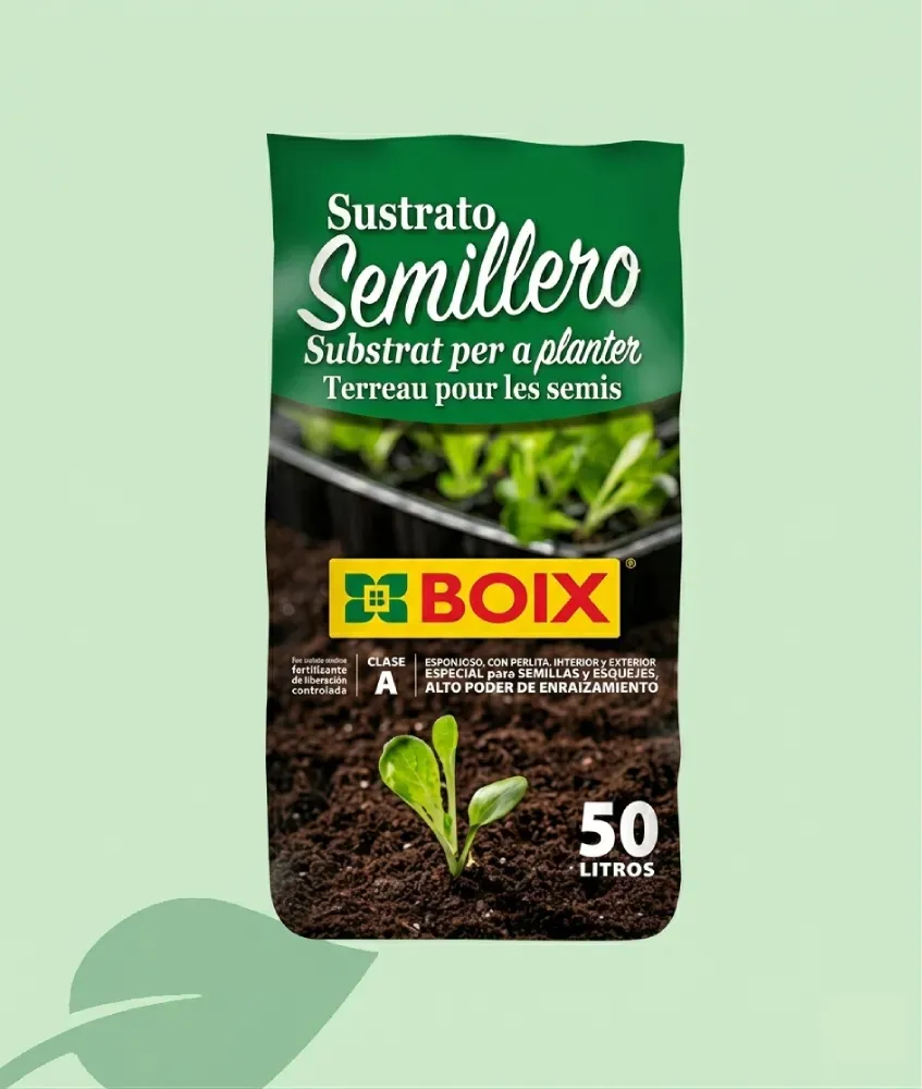 Boix Sustrato Planter Semillero Germinación 50 L