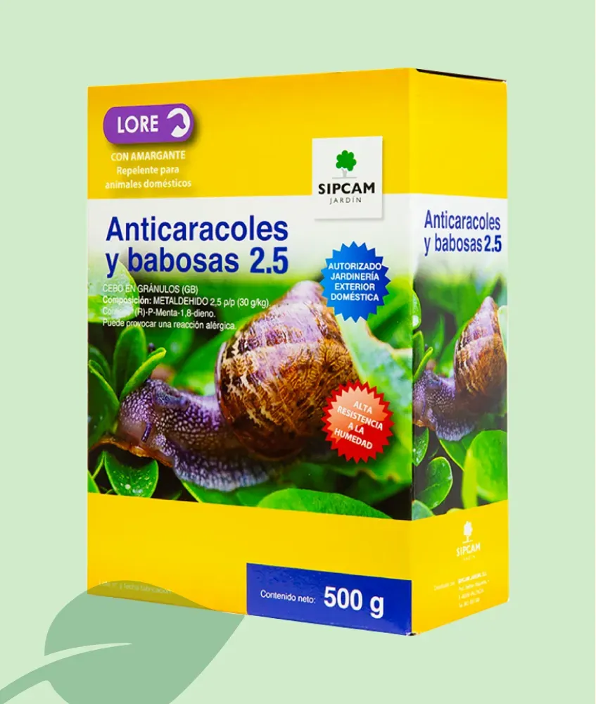 Sipcam Anti-Caragols 2,5% 500 g – Control Baboses