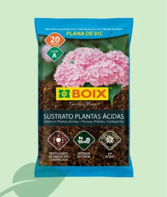 Boix Substrat Plantes Àcides 20 L Hortènsies Azalees