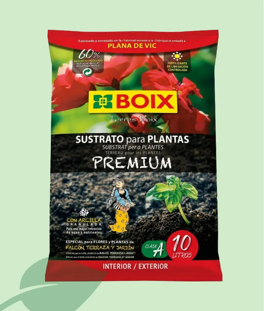Boix Sustrato Premium Universal para Plantas 10 L