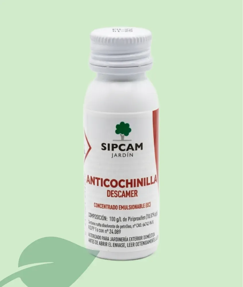 Control eficaç de cotxinilles en plantes Sipcam Muligan és un insecticida concentrat formulat amb piriproxifen 10 %, una substàn