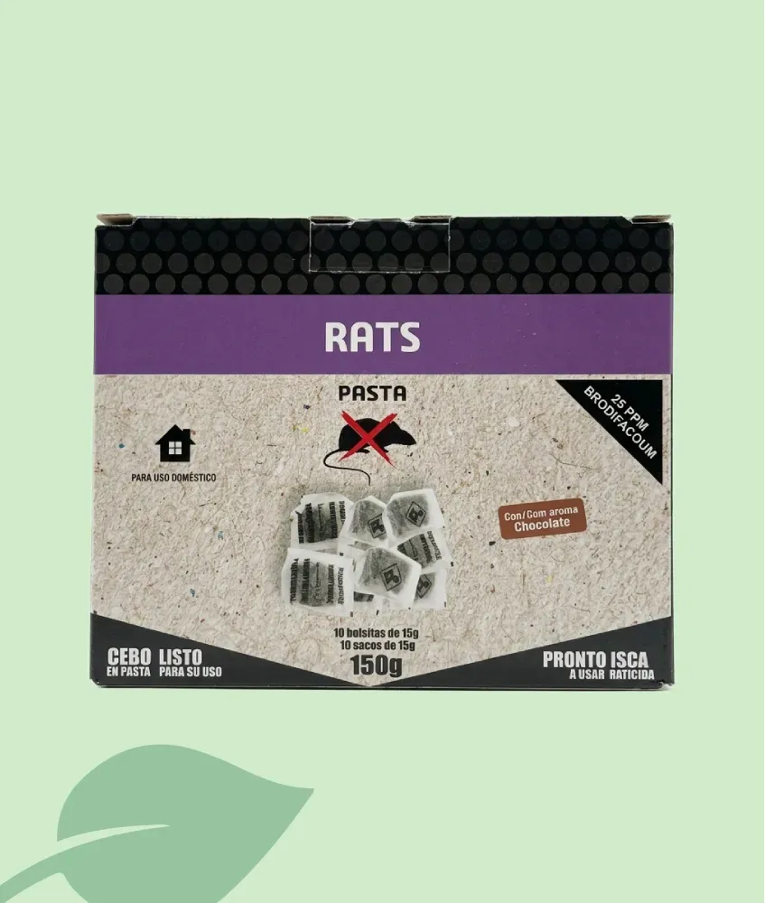 Novar Raticida Pasta 150 g Cebo para Ratas y Ratones