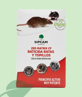 Sipcam Raticida Cereal Mix 150 g para Ratas y Ratones