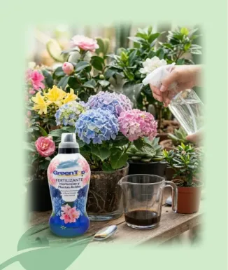 Green Top Abono Hortensias 1 L Plantas Ácidas